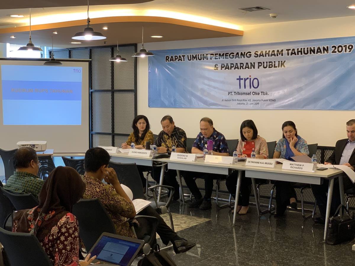Rapat umum pemegang saham tahunan 2019